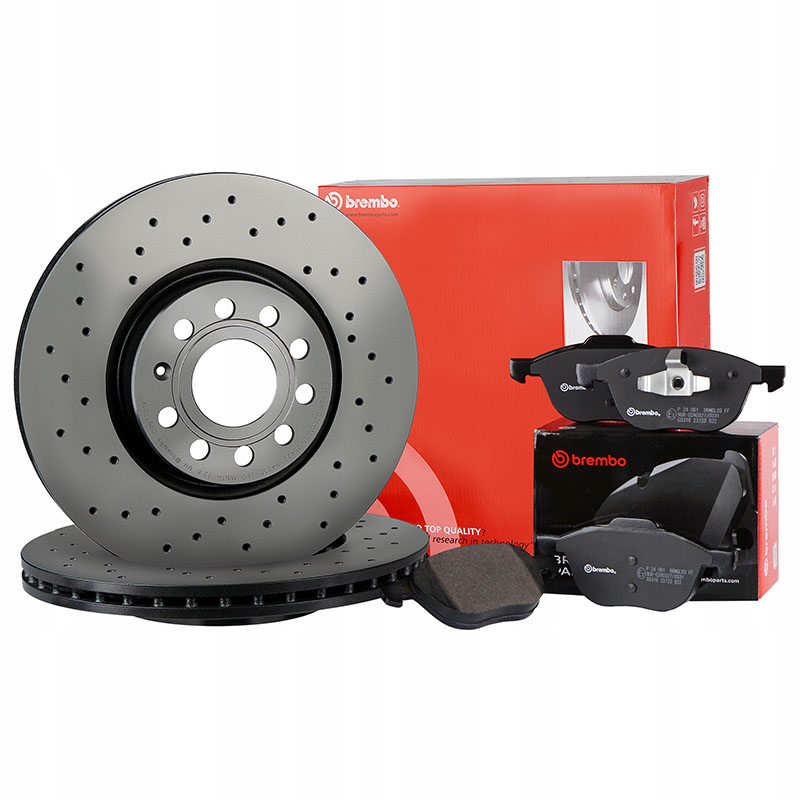 Brembo brake discs and pads