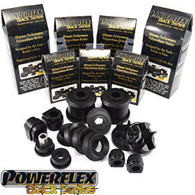 Powerflex Black Fahrwerksbuchsen aus Polyurethan