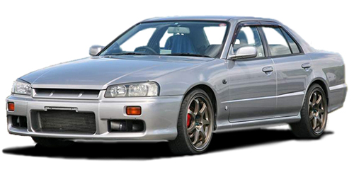 R34 2WD Inkl. 25GT, 25GTT &amp; GTV (1998-2002)