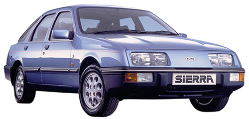 Sierra XR4i (1983-1985), XR4x4 (1985-1992)