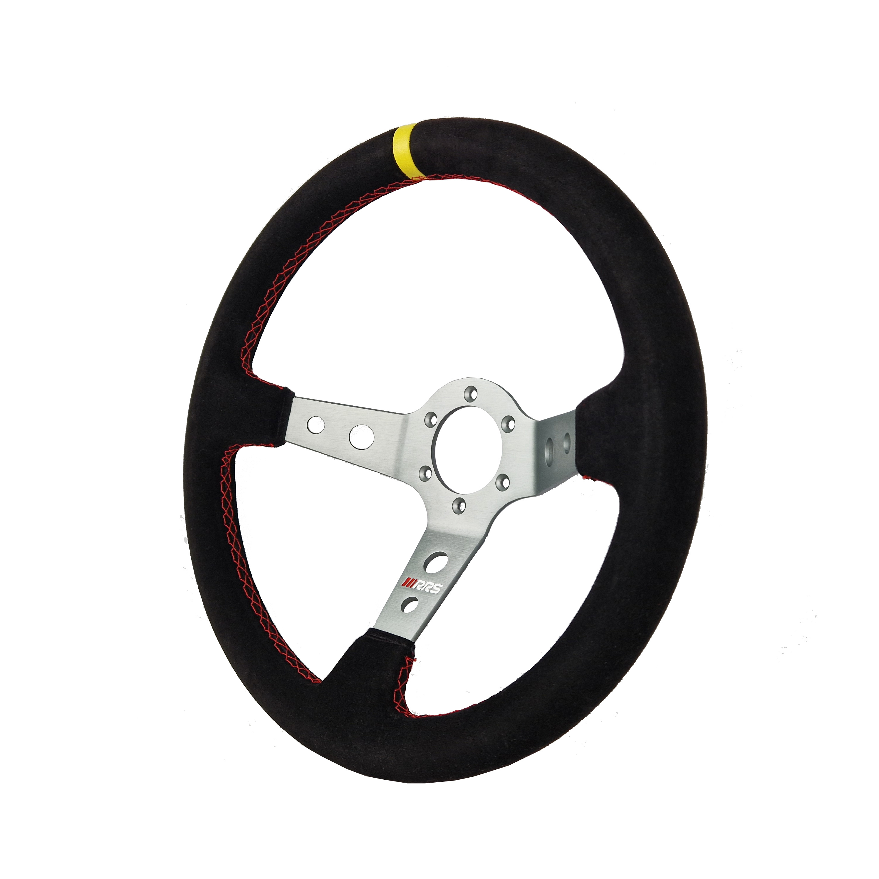 Czarna kierownica zamszowa RRS CORSA RRS0096 inter-rally.pl