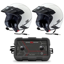 OMP Star-J helmet set + ZERONOISE Valiant head unit