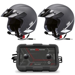 OMP Star-J helmet set + ZERONOISE Valiant head unit