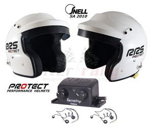 RRS PROTECT JET helmets + TerraTrip Clubman intercom