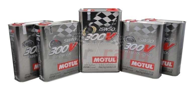 Motul 300V Power Racing 5W30 - 2 Liter Tin