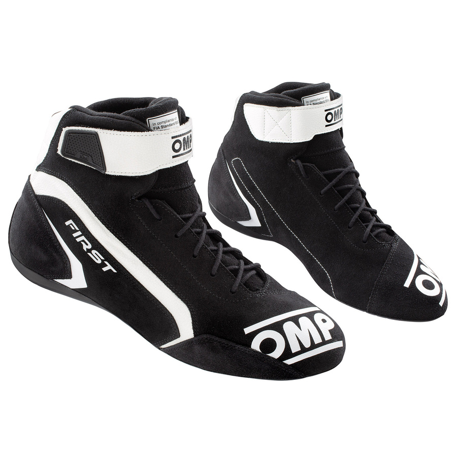 OMP First Black / Red | Racewear \ Race Boots | inter-rally.pl