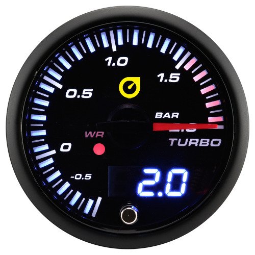 Wskaźnik doładowania turbo Auto Gauge - WARNING LED || Inter-Rally Shop