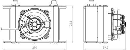 115mm Oil Cooler Shroud Kit