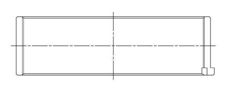 ACL Conrod Bearing Shell BMW S54B32 0.025mm