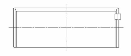ACL Conrod Bearing Shell Chevy SB 350/400 V8 .009"