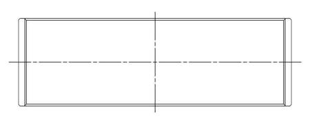 ACL Conrod Bearing Shell Ford Duratec 2.3 0.025mm