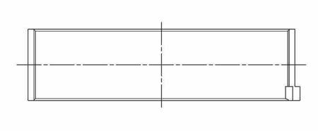 ACL Conrod Bearing Shell Mitsubishi 4B11 0.25mm