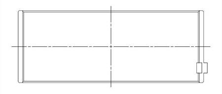 ACL Conrod Bearing Shell Opel 2.0/2.2/2.4L Ecotec 0.25mm