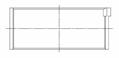 ACL Conrod Bearing Shell PSA XU9/XU10 0.25mm