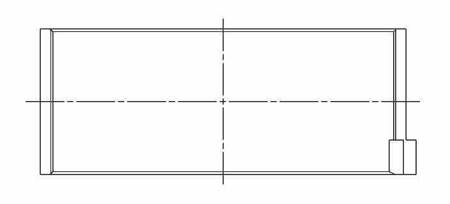 ACL Conrod Bearing Shell Renault F7R/F7P 0.25mm