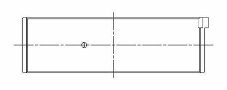 ACL Conrod Bearing Shell Toyota 2AZFE 0.25mm