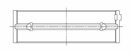 ACL Main Bearing Shell BMW M40/42/43/44 0.25mm