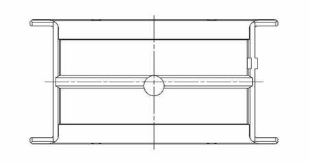 ACL Main Bearing Shell Chevy 366/396/402/427/454ci V8 .001'