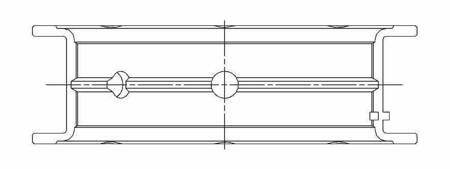 ACL Main Bearing Shell Chevy 4.8/5.3/5.7/6/6.2L LS V8 .001'