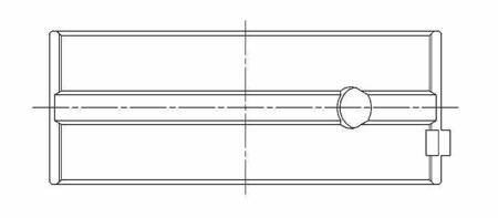 ACL Main Bearing Shell Ford YB Cosworth 0.25mm