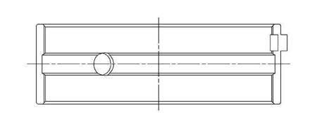 ACL Main Bearing Shell Mazda B6/B6-T/BP/BP-T/ZM 0.025mm