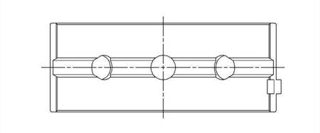 ACL Main Bearing Shell Toyota 1RZ/2RZ/3RZ(2/2.4/2.7L)