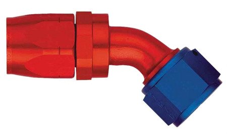 Aeroquip 45 ° fuel / oil hose end piece