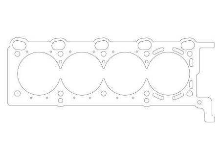 Athena Head gasket BMW M62B44 448 S2 TH.2mm D.93,6mm LEFT