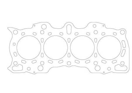 Athena MLS Head gasket Honda 1.8L 16V B18A D.81MM TH.0,85mm