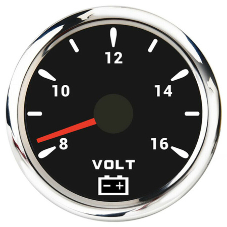 Auto Gauge Oil Pressure Gauge - 7 COLOR