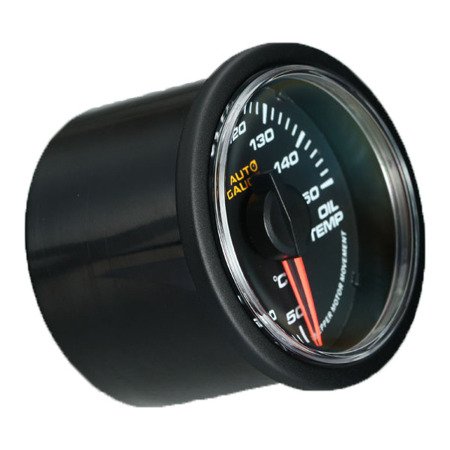 Auto Gauge Oil Temperature Gauge - Clear