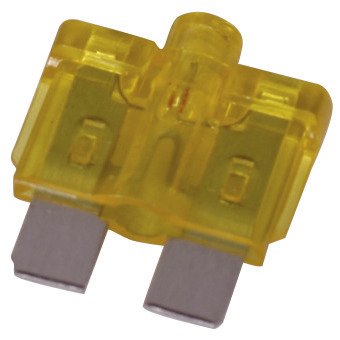 Automotive fuse with LED