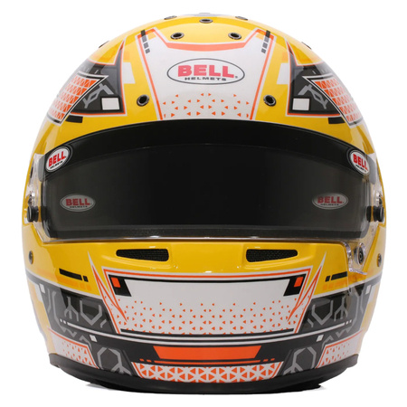 Bell RS7-K Stamina Yellow Karting Helmet