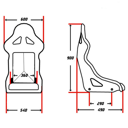 Bimarco Cobra Pro Seat