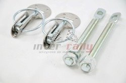 Bonnet clasps, stainless steel IRP