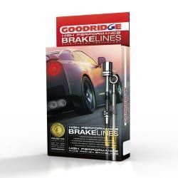 Braided brake lines Audi RS4 - TAU0116-6P