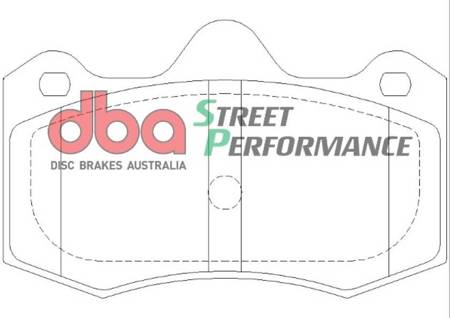 Brake Pads Street Performance rear - DB1938SP HOLDEN Aust NZ HSV LOTUS Evora Exige Series 3 MORGAN Aero 8 NOBLE M12 RENAULT Clio Mk2 SEAT Ibiza 6J 6L TVR Cerbera Sagaris T350 Tamora Tuscan Typhon