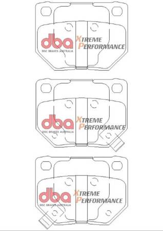 Brake Pads Xtreme Performance ECE R90 certified Hawk HB179x.630 rear - DB1220XP NISSAN Aust NZ 300ZX GZ32 Z32 Skyline R32 R33 R34 SUBARU Impreza 22B GB270 Prodrive P1