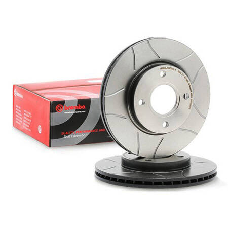 Brembo Max Brake Discs Front 08.5086.75 ALFA ROMEO 145 146 CHRYSLER YPSILON Fiat 500 C MAREA Weekend PANDA VAN PUNTO TEMPRA LANCIA