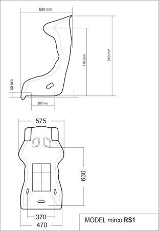 Car Seat Mirco RS1 FIA (2024)