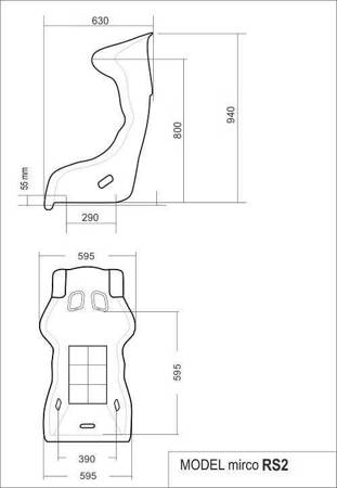 Car Seat Mirco RS2 FIA (2029)