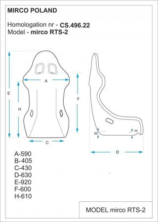 Car Seat Mirco RTS-2 FIA