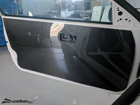 Carbon door cards Honda Civic EG6
