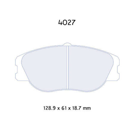 Carbone Lorraine RC5 brake pads - Alfa Romeo 155 2,5 V6 (92-95)