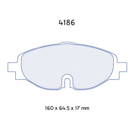 Carbone Lorraine RC5 brake pads - Audi S3 Quattro (14-)