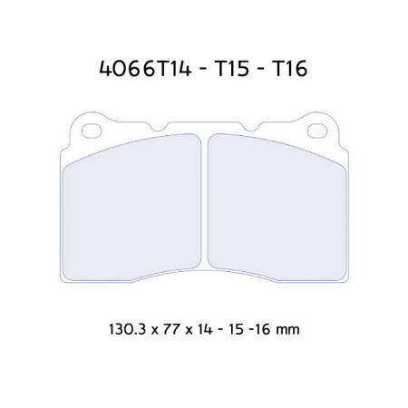 Carbone Lorraine RC5 brake pads - Chevrolet Corvette C7 base/Z51 (14-)