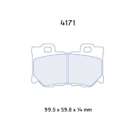 Carbone Lorraine RC5 brake pads - Nissan 370Z (09-11)