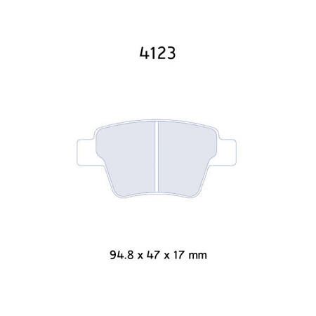 Carbone Lorraine RC5 brake pads - Peugeot 207 LW (all)