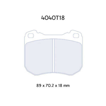 Carbone Lorraine RC5 brake pads - Porsche 928 4,7 (77-79)