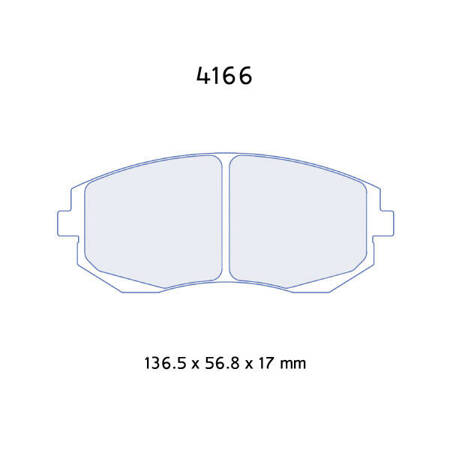 Carbone Lorraine RC5 brake pads - Subaru BRZ (12-)